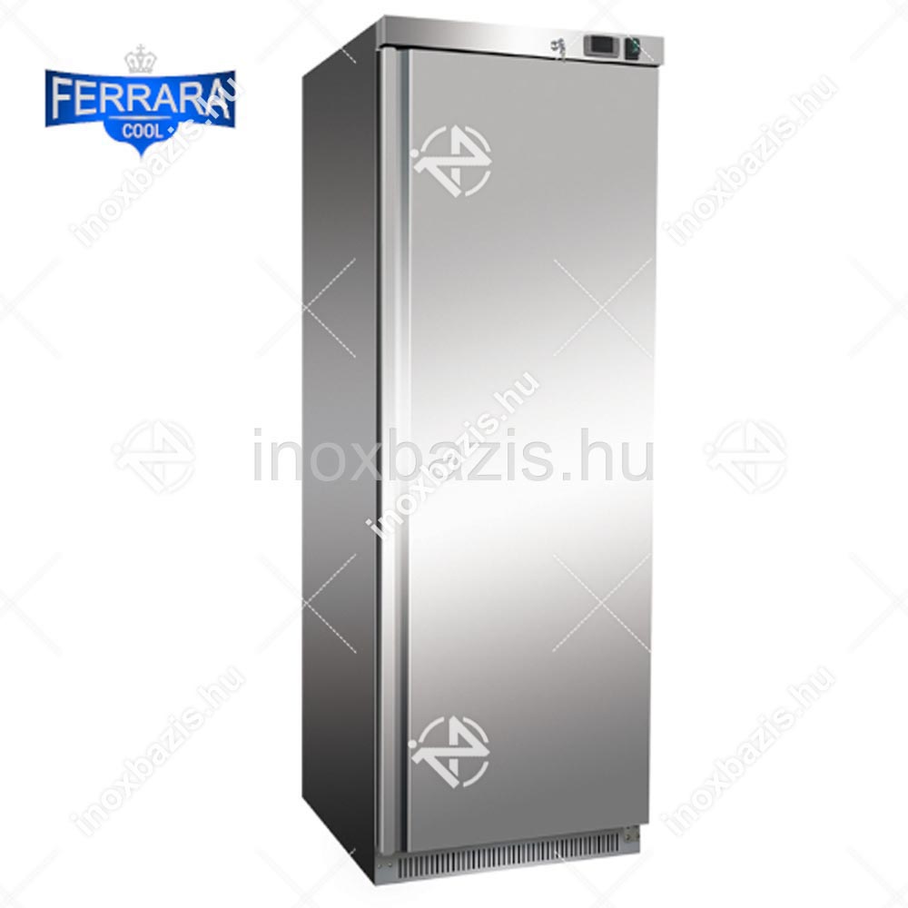 Hűtőszekrény álló 400 literes rozsdamentes ipari háttérhűtő Ferrara-Cool