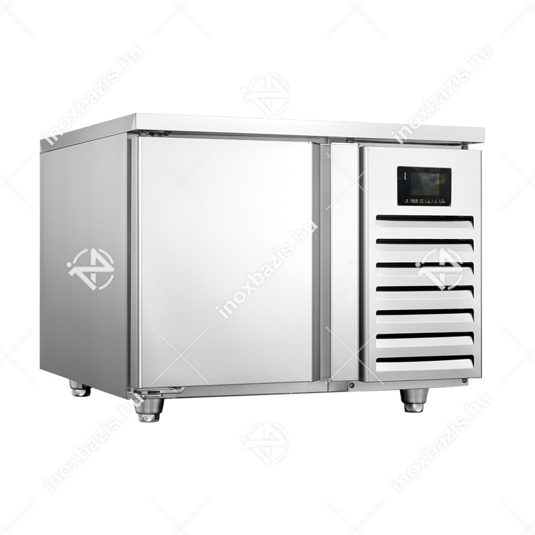 Sokkoló hűtő fagyasztó 3 tálcás GN1/1 EVCO HACCP digitális vezérlés ipari