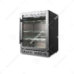 Húsérlelő hűtőszekrény 125 literes rozsdamentes ipari Ferrara-Cool
