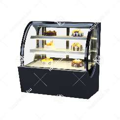Süteményes cukrász hűtőpult ipari 2000×800×1280mm Ferrara-Cool