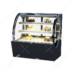 Süteményes cukrász hűtőpult ipari 1500×800×1280mm Ferrara-Cool